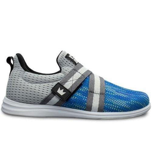 Brunswick Women's Versa Blue Silver Bowling Shoes - Lightweight & Comfortable for League Play & Casual Bowling