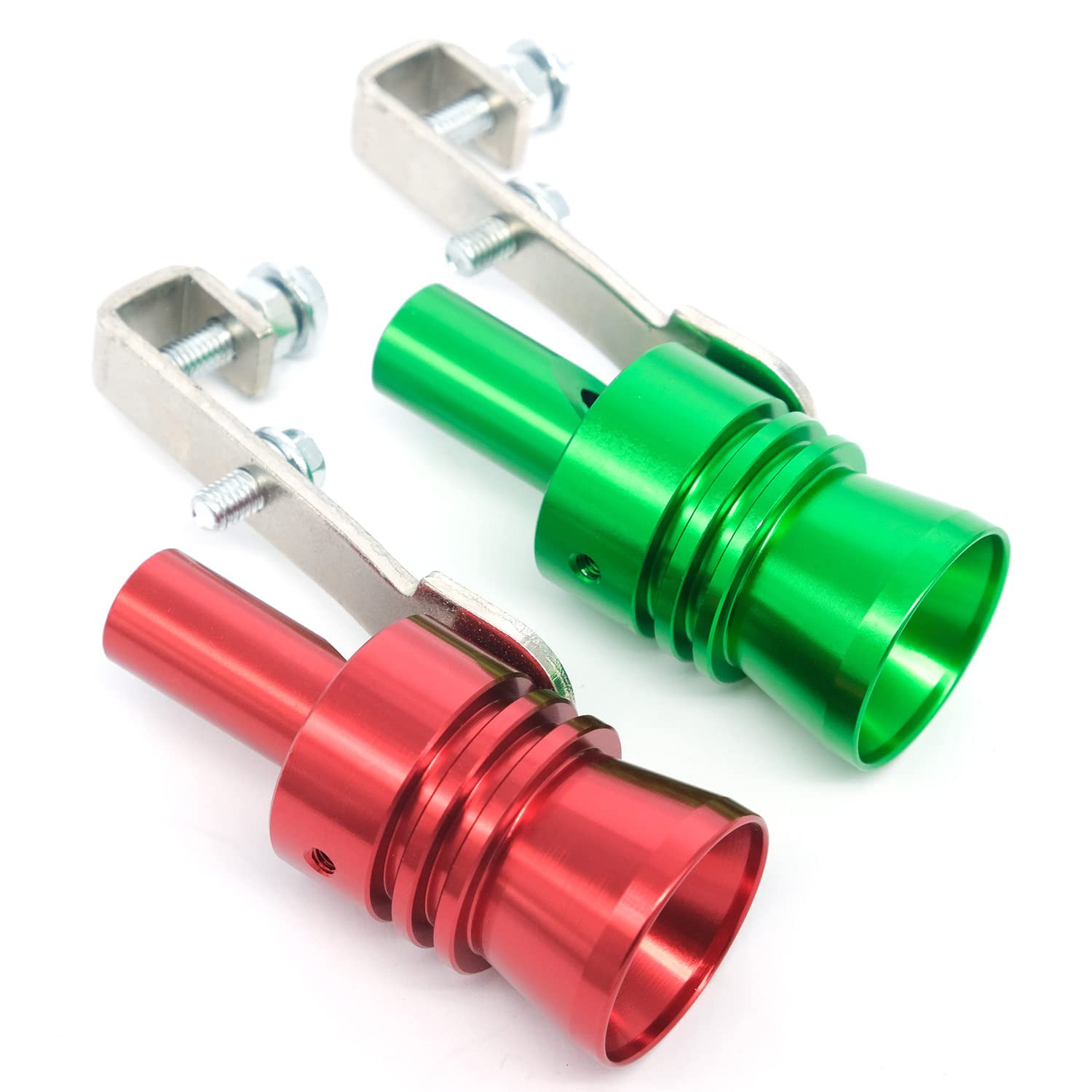 High-Performance Aluminum Car Turbo Sound Whistle Exhaust Tailpipe Blow Off Valve BOV - Universal Fit for Most Vehicles (XL Size, Christmas Special Edition) - Enhance Engine Sound & Racing Experience for Car Enthusiasts & Street Racers
