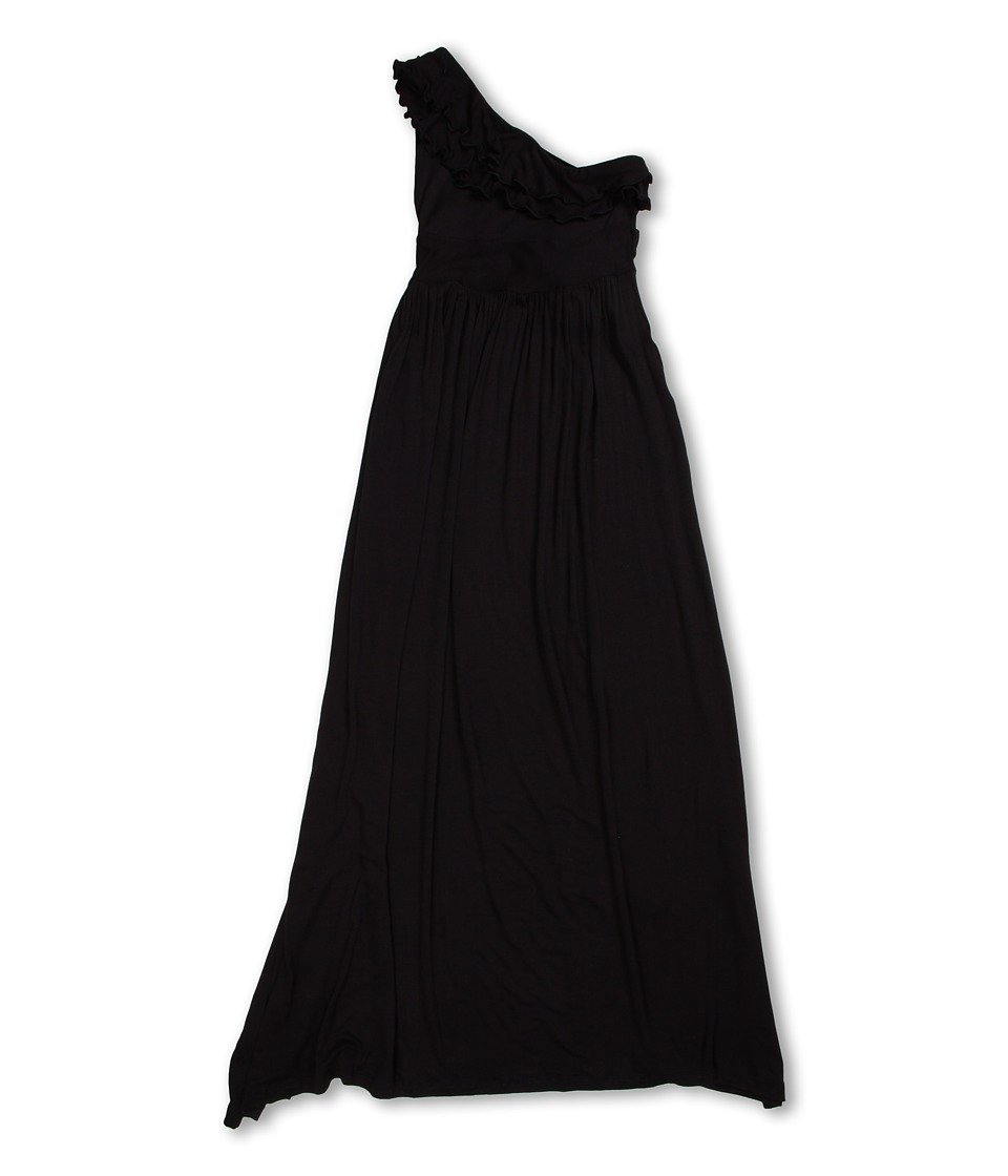 Girl's Black Bedouin Maxi Dress for Little Kids & Big Kids - Perfect for Parties, Holidays & Special Occasions