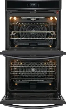 Frigidaire Gallery GCWD3067AD 30-Inch Double Electric Wall Oven - 15+ Cooking Modes, Black Stainless Steel - Perfect for Baking, Roasting & Family Meals