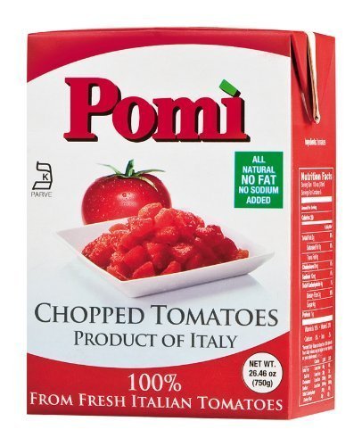 Pomi Chopped Tomatoes - 4 Pack (26.46 oz Each) | Premium Italian Tomatoes for Pasta, Pizza & Cooking | Perfect for Sauces, Soups & Italian Recipes