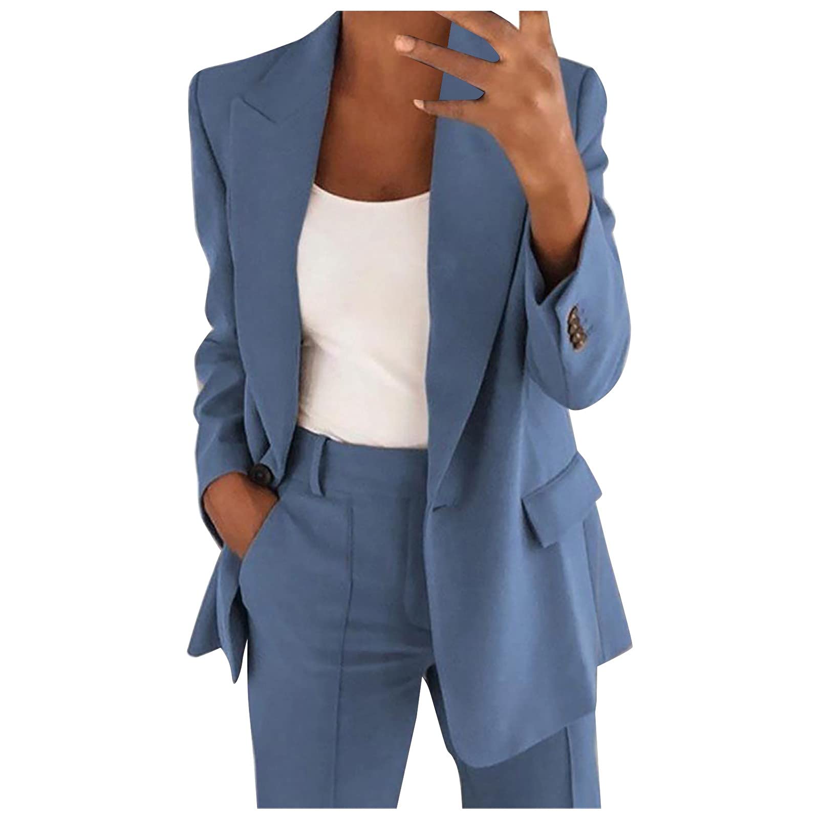 Plus Size Women's Office Blazer Jacket - Professional Business Suit Jacket for Women, Casual Workwear & Ladies Business Attire | Perfect for Office Meetings, Interviews & Corporate Events