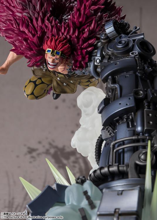 Figuarts Zero Extra Battle One Piece Eustass Kid Statue - Battle of Monsters on Onigashima - Anime Collectible Figure for Display & Gifts