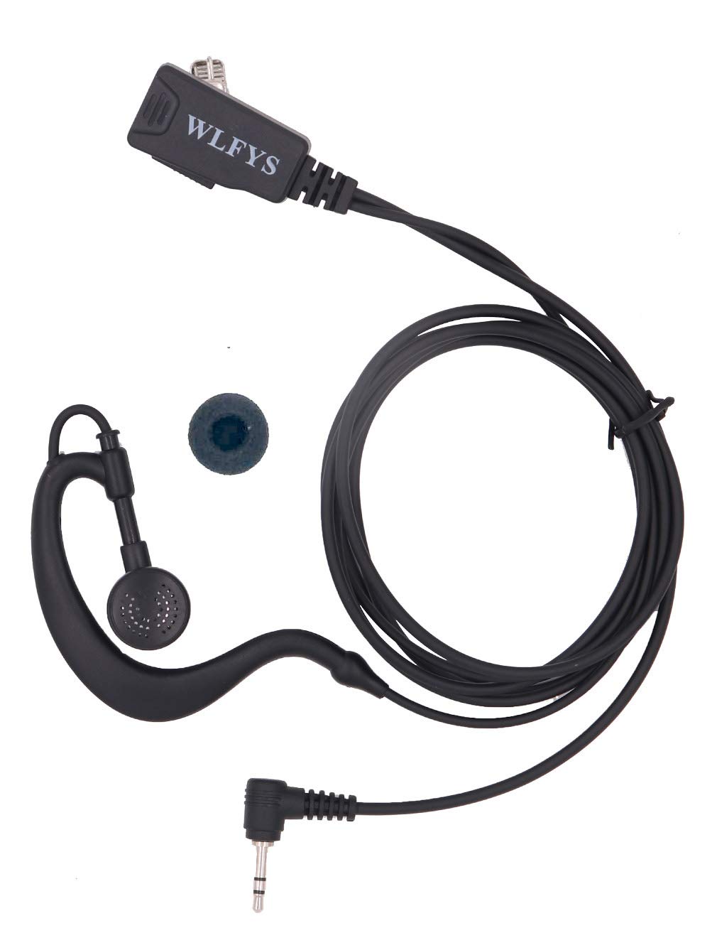 Motorola Walkie Talkie Headset with Big Mic & PTT for Construction & Security