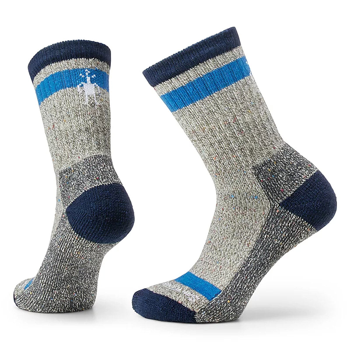 Premium Men's Everyday Larimer Crew Socks - Soft Cotton Comfort Socks for Work, Casual & Outdoor Activities - 6-Pack Breathable Athletic Socks for Daily Wear, Hiking & Sports