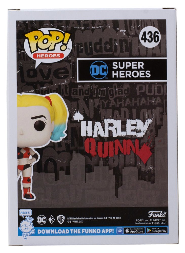 DC Super Heroes Harley Quinn Funko Pop! #436 Vinyl Collectible Figure - Perfect for Comic Book Fans, Movie Lovers & Pop Culture Collectors