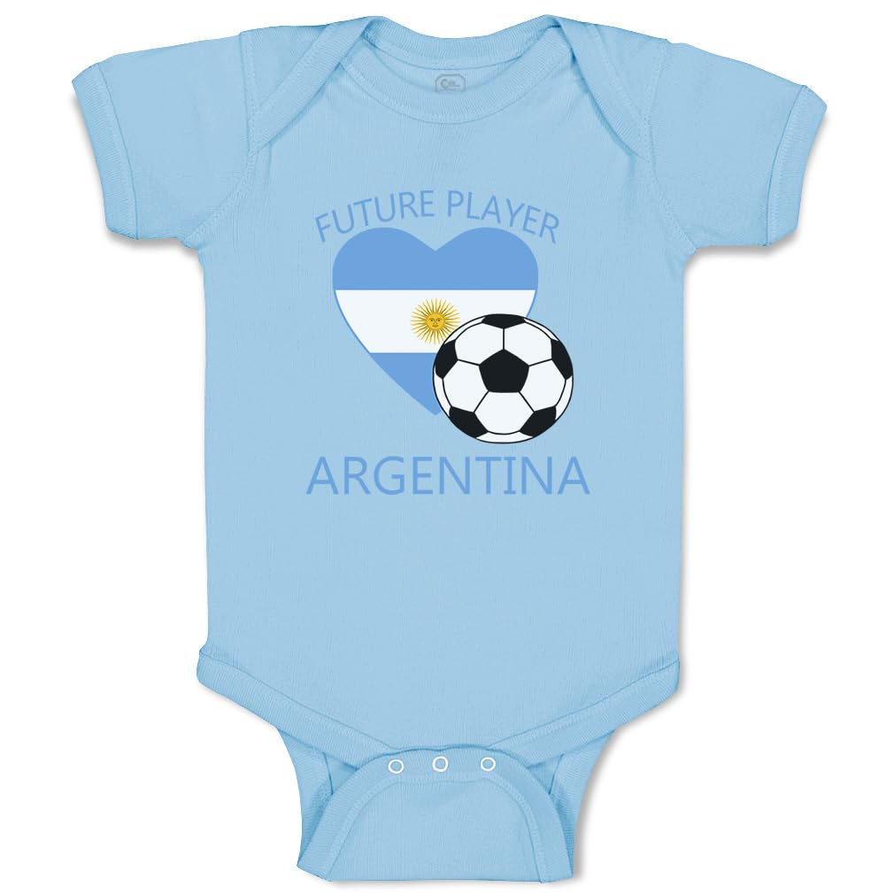 Argentina America Cup Baby Bodysuit - Future Futbol Player Outfit for Boys & Girls | Cute Infant Soccer Jersey for Game Day & Family Photos