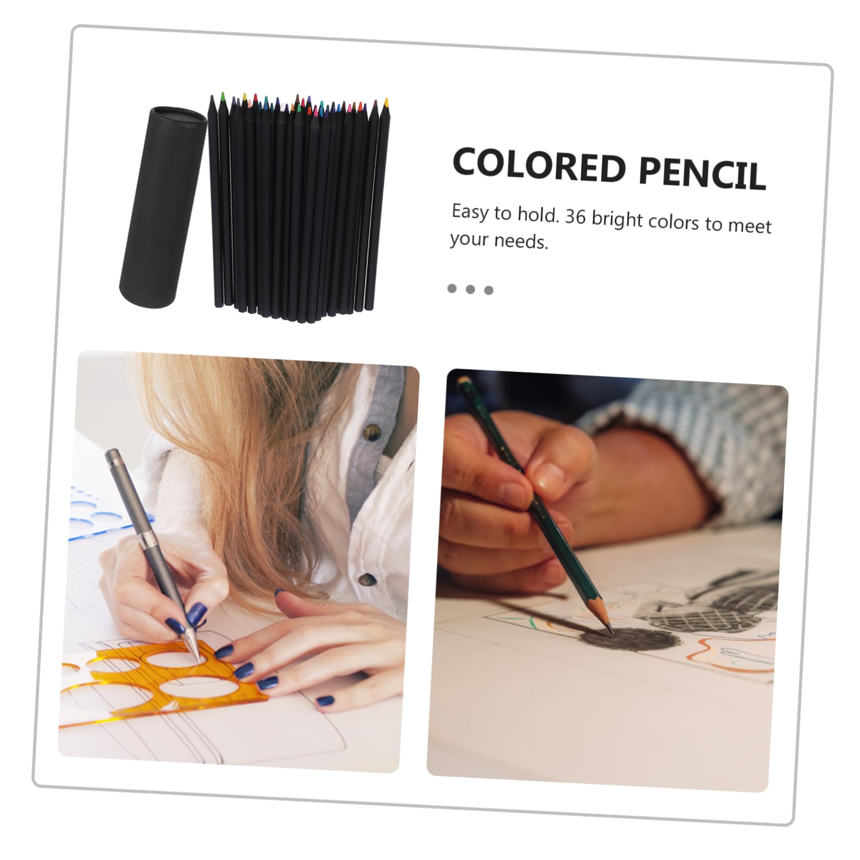 DIYEAH 108-Piece Professional Sketch Pencils Set - Bulk Colored Pencils for Artists, Students & Adult Coloring - Perfect for Drawing, Sketching & Art Projects
