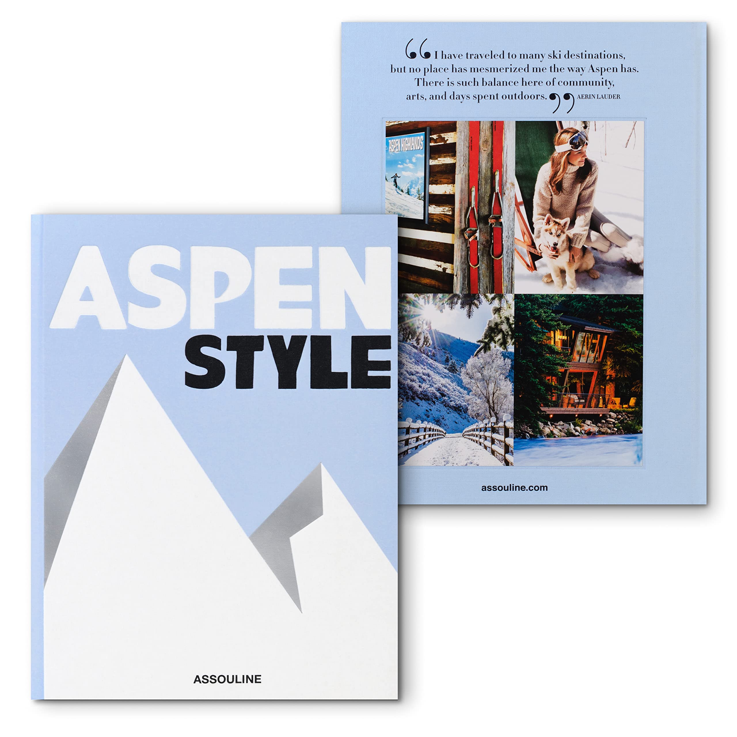 Aspen Style - Luxury Coffee Table Book by Assouline | Perfect for Home Decor, Interior Design & Gift Giving