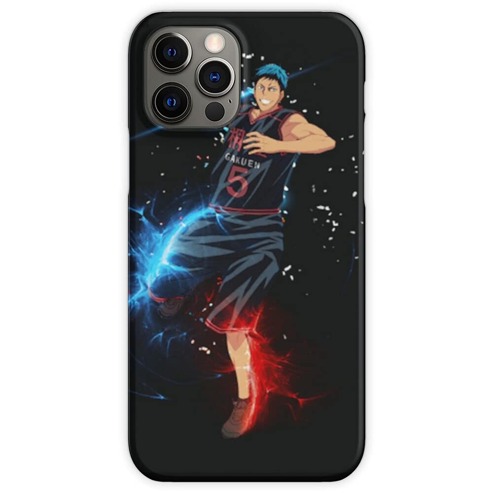 Anime Kuroko's Basketball Aomine Daiki Phone Case for iPhone 7/8/SE 2020/11/11 Pro/XR/12 - Durable Protective Cover with Manga Design - Perfect for Fans, Daily Use & Gift Giving