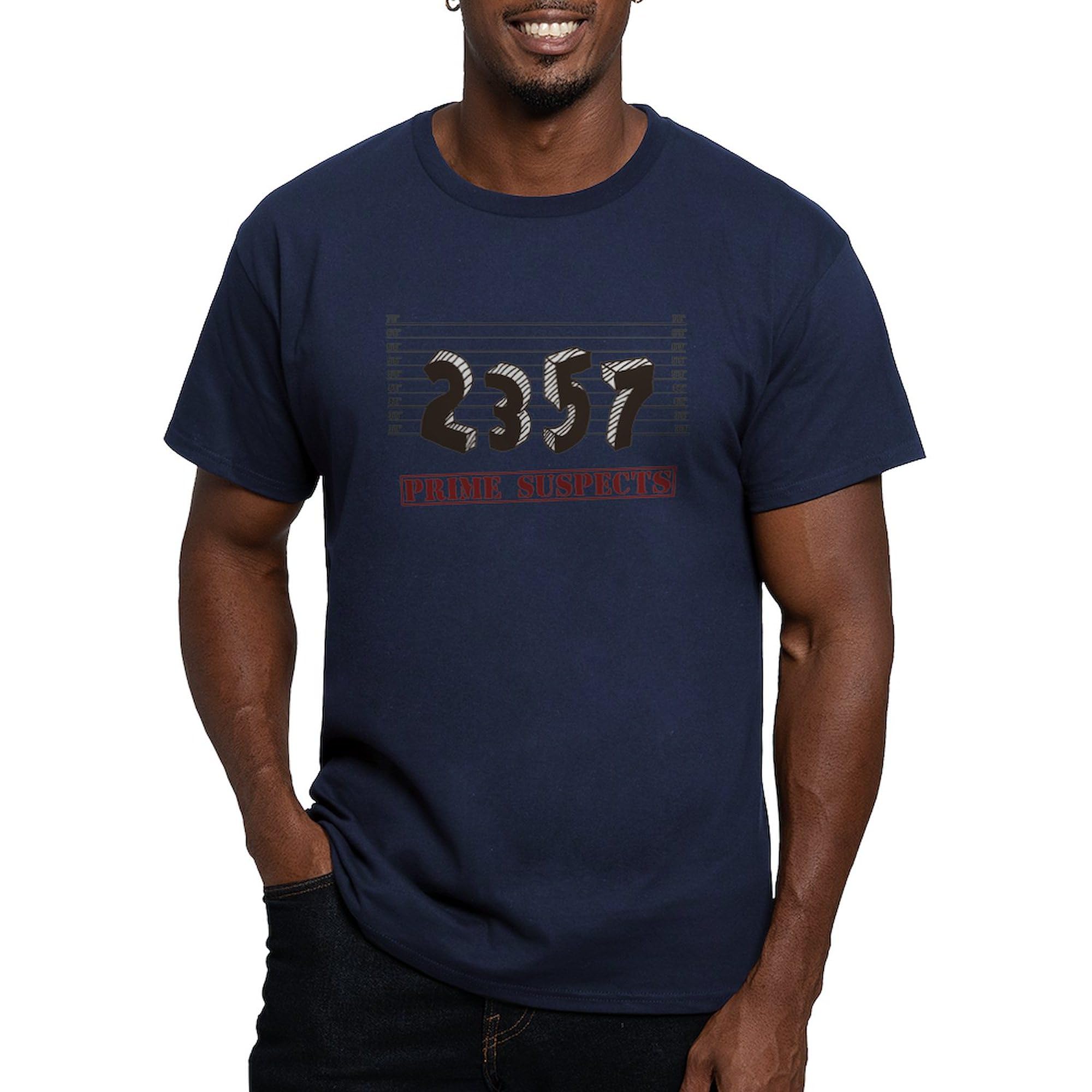 Prime Number Suspects Men's Graphic T-Shirt - Funny Math Tee for Science & Tech Lovers - Perfect for Casual Wear, Gifts & Nerdy Outfits