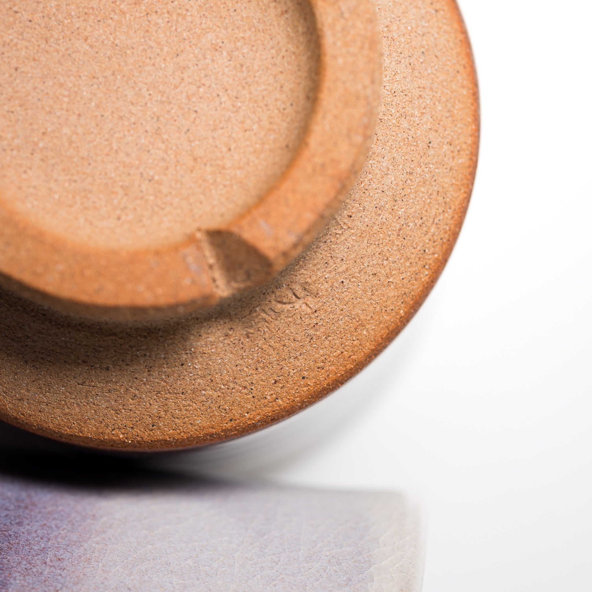 Tenryu Kiln Hagi Ware Pottery Pair Yunomi Tea Cups - Violet Glaze | Authentic Japanese Ceramic Tea Set for Matcha & Sencha | Perfect for Tea Ceremonies & Daily Use