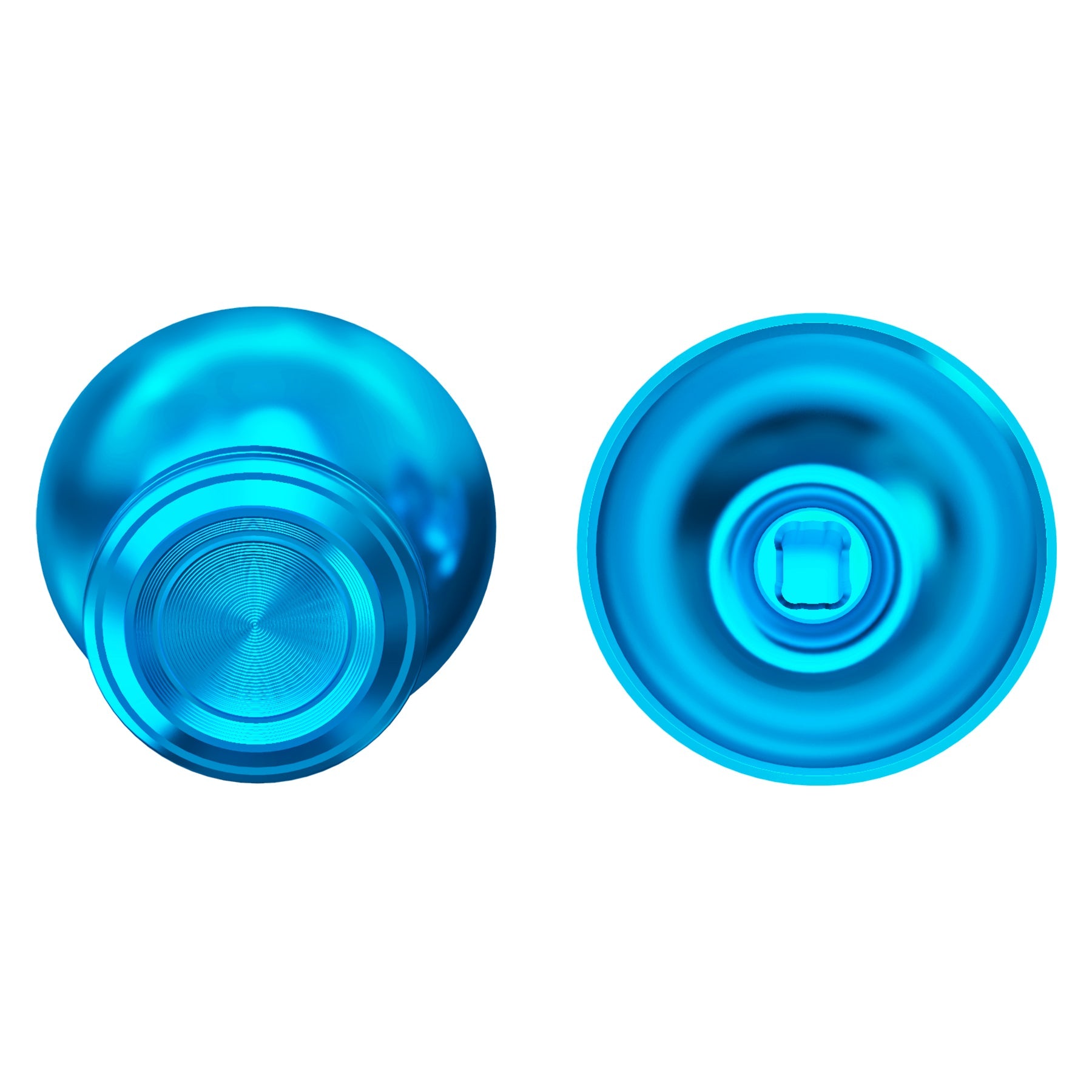 Premium Aluminum Metal Thumbsticks for PS5 & PS4 Controller - Blue | Enhanced Grip & Durability for Gaming | Perfect for FPS, Racing & Competitive Play