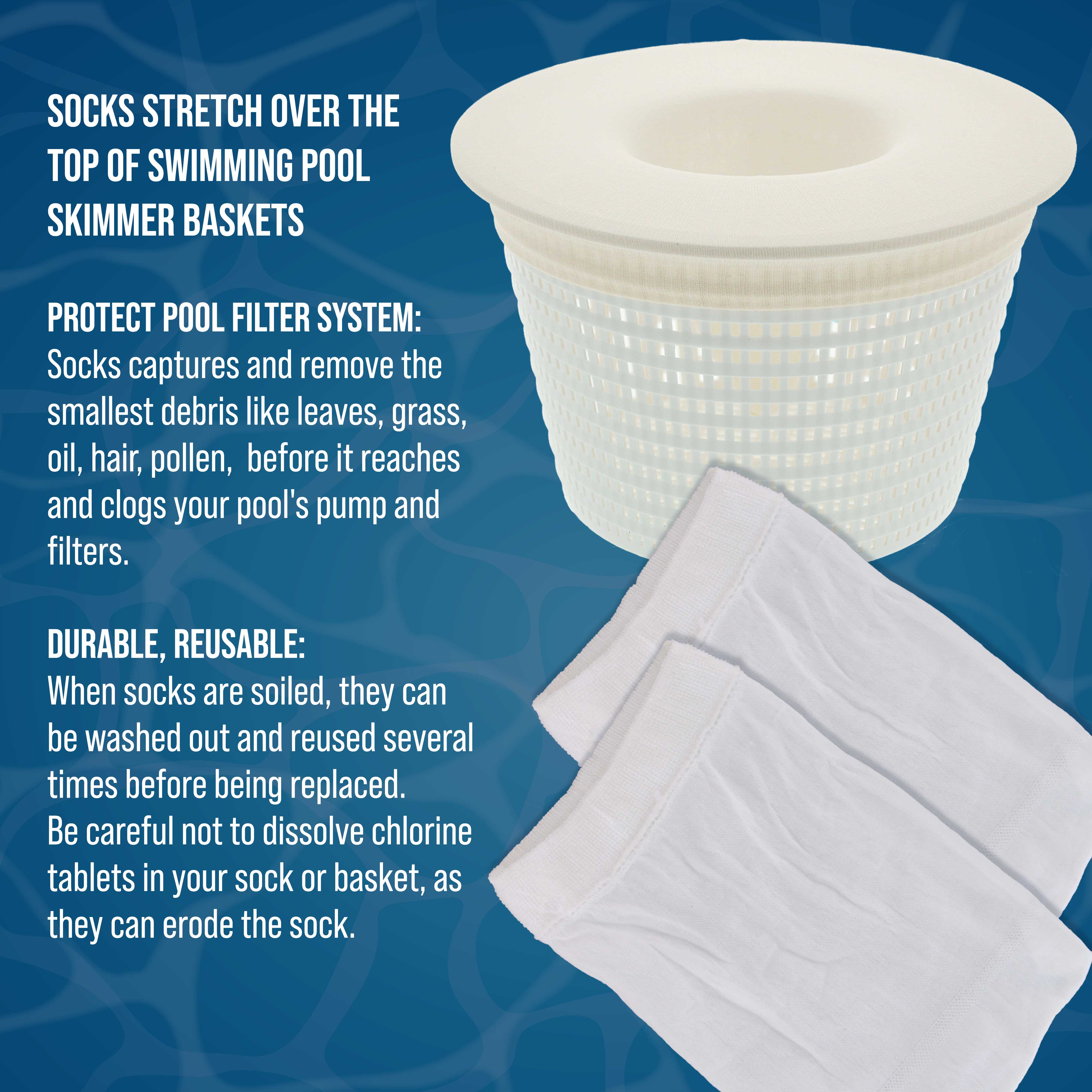 50pcs Filter Socks Set - Premium Aquarium & Pond Filter Media for Water Filtration - Perfect for Fish Tanks, Koi Ponds, and Hydroponic Systems