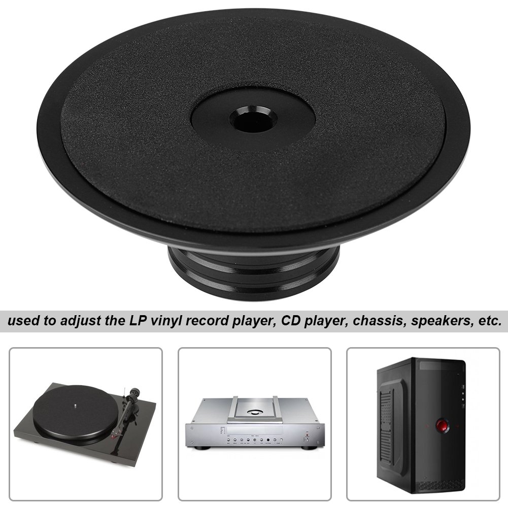 Heavy Duty Turntable Stabilizer - Metal Record Weight & Clamp for Vinyl Players, CD Players, Chassis & Speakers | Perfect for DJs, Audiophiles & Home Music Systems