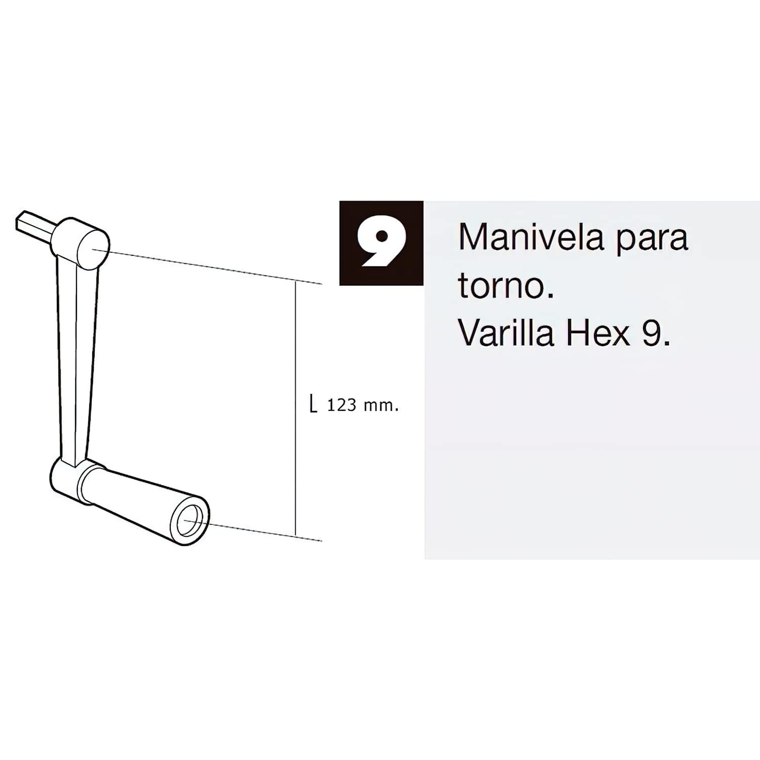 5250260 - White Roller Blind Handle for Windows & Doors | Easy Installation & Smooth Operation
