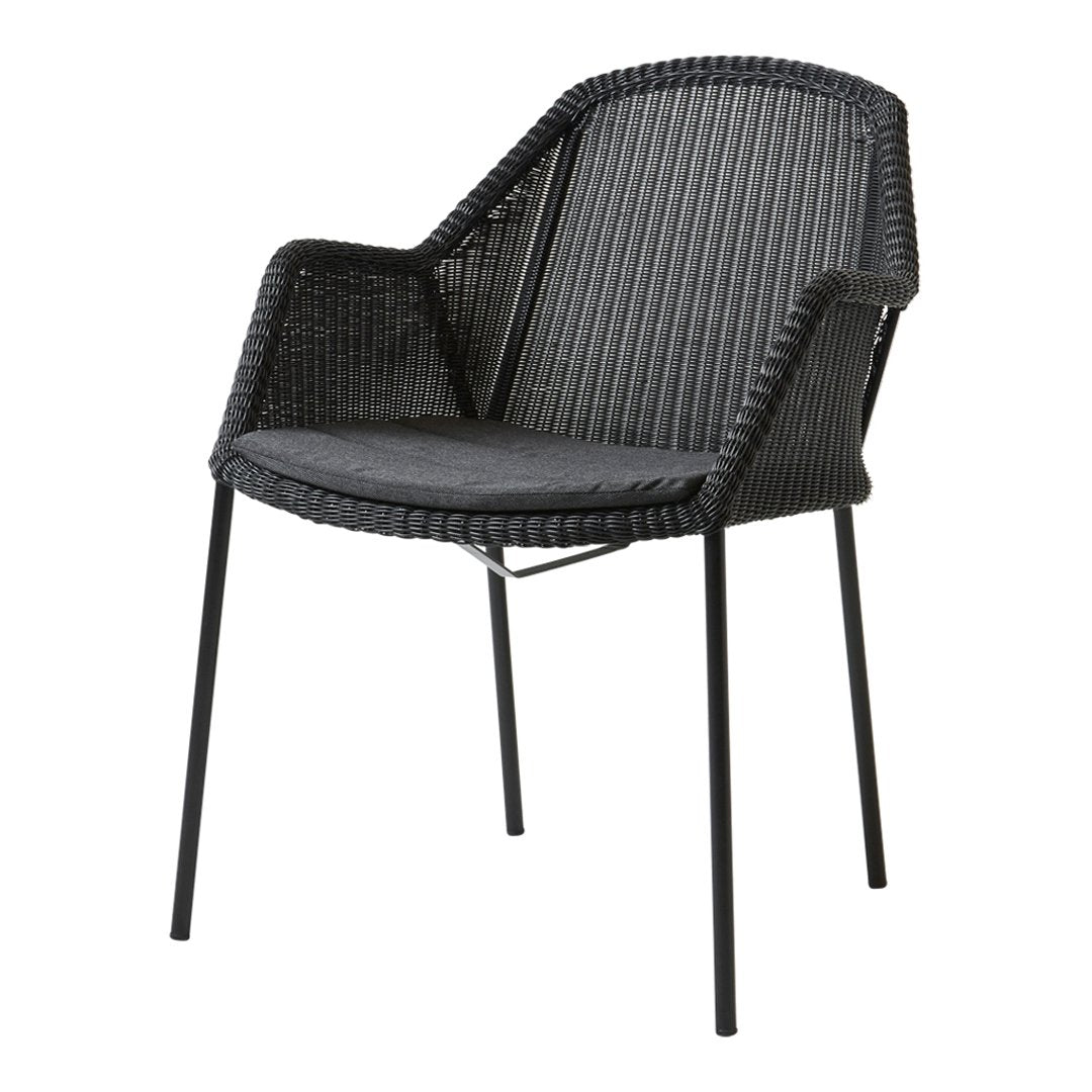 Breeze Outdoor Dining Chair - 4 Legs Patio Furniture for Garden, Backyard, and Poolside Relaxation