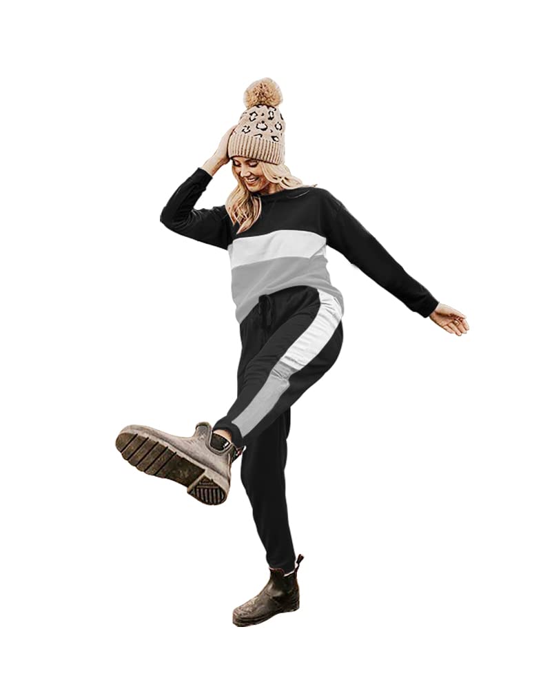ETCYY Women's 2-Piece Lounge Sets - Soft Sweatsuits with Long Pants for Workout, Yoga & Home Relaxation | Comfortable Athletic Tracksuit Outfits for Casual Wear
