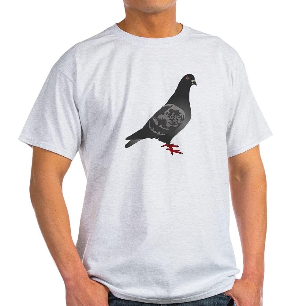 Pigeon Graphic T-Shirt - 100% Cotton Comfortable White Tee for Men & Women | Casual Wear, Funny Gift Idea, Animal Lover Apparel