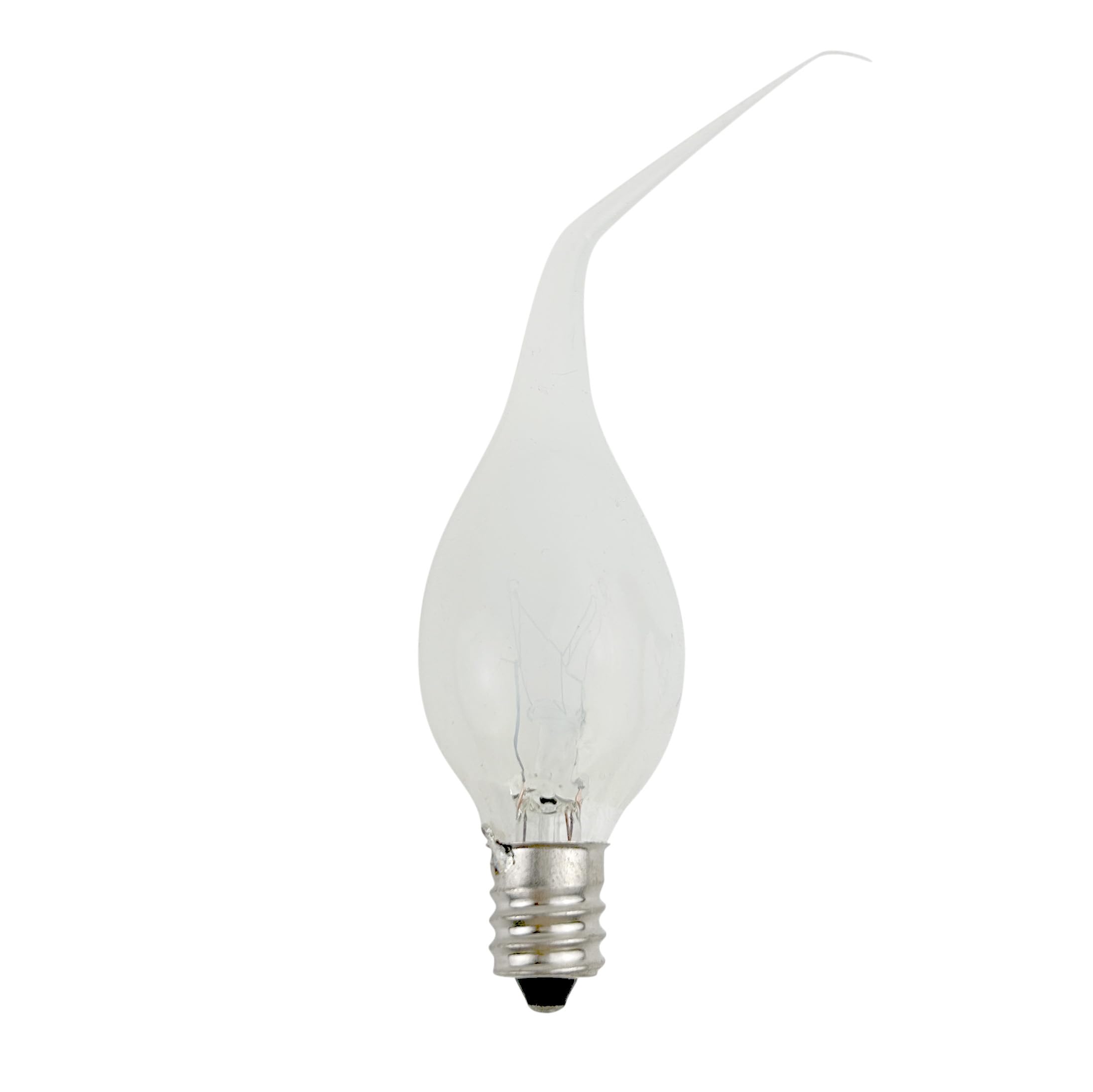 National Artcraft® 7.5W Soft Glow Silicone-Dipped Light Bulb - Perfect for Holiday Decor, Electric Candles & Ambient Lighting - Ideal for Christmas Trees, Window Displays & Romantic Dinner Settings