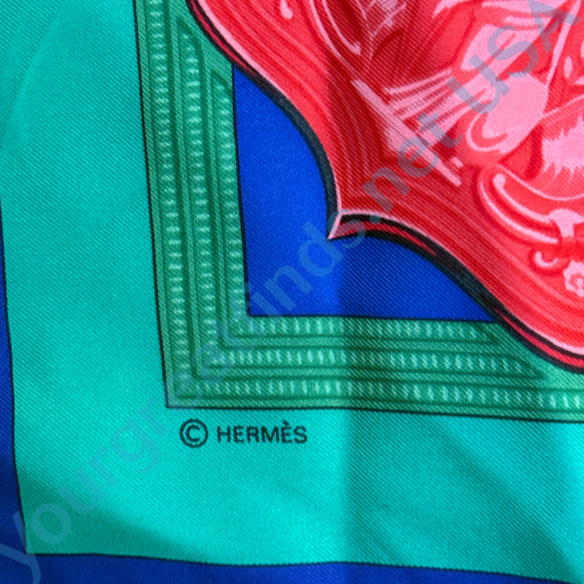 Vintage Hermés Silk Scarf 