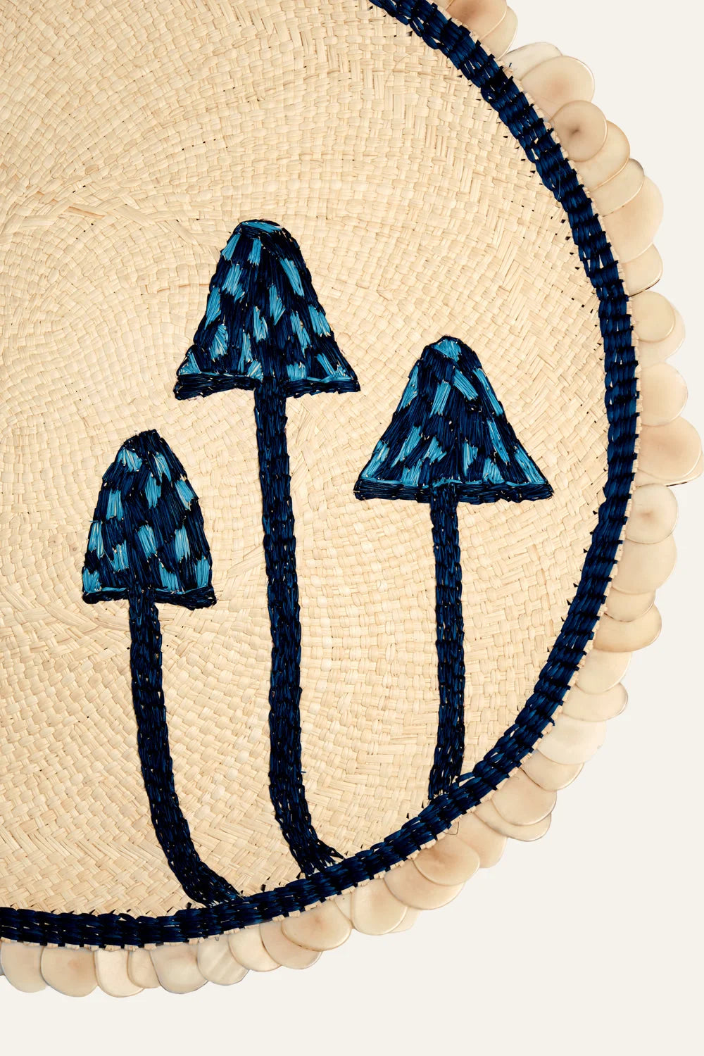 Premium Mushroom Forest Placemat Set of 2 - Waterproof & Eco-Friendly Table Mats for Dining, Kitchen Decor, and Outdoor Picnics