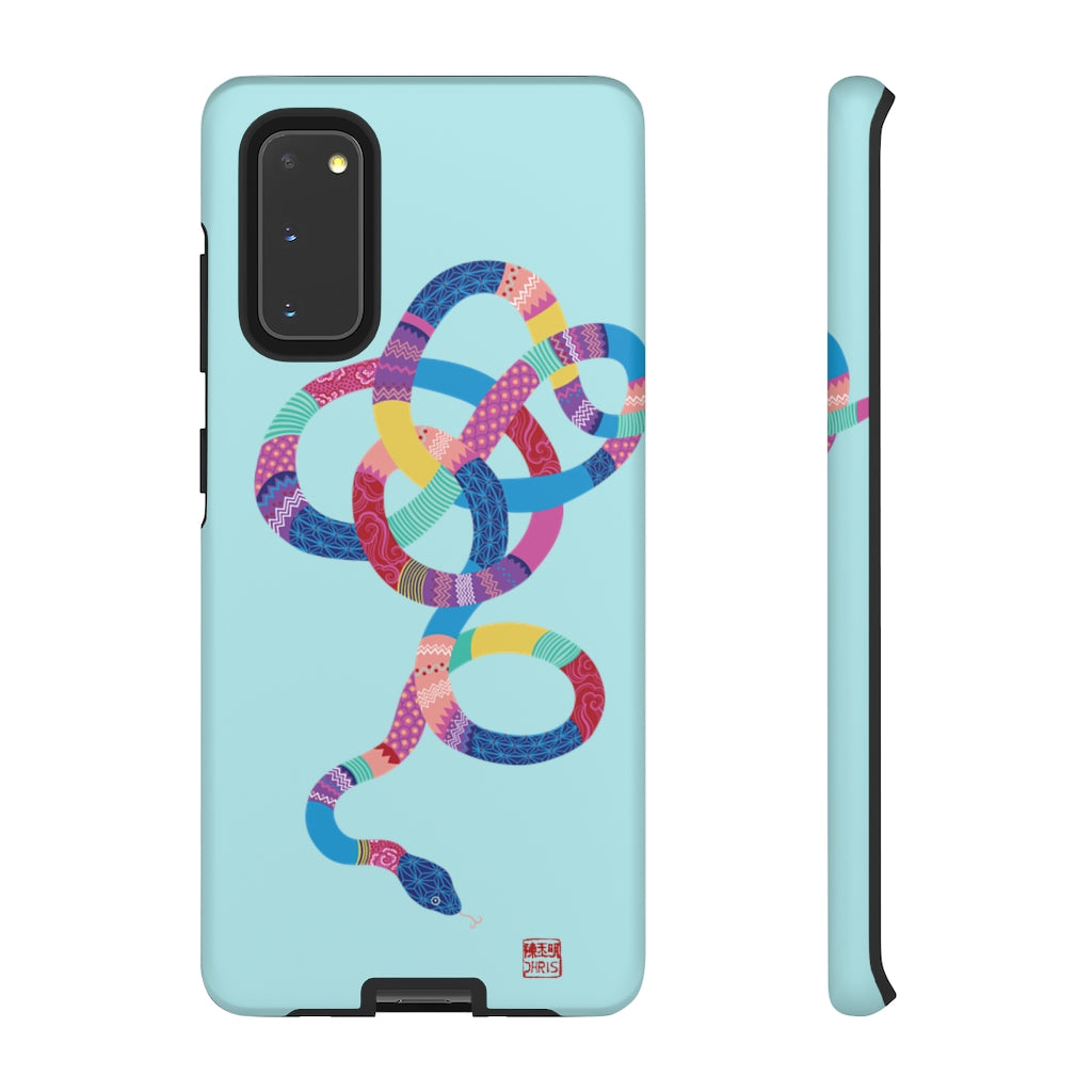 Chinese Zodiac Snake Phone Case - Durable Protective Cover for iPhone & Android - Perfect for Lunar New Year & Zodiac Enthusiasts