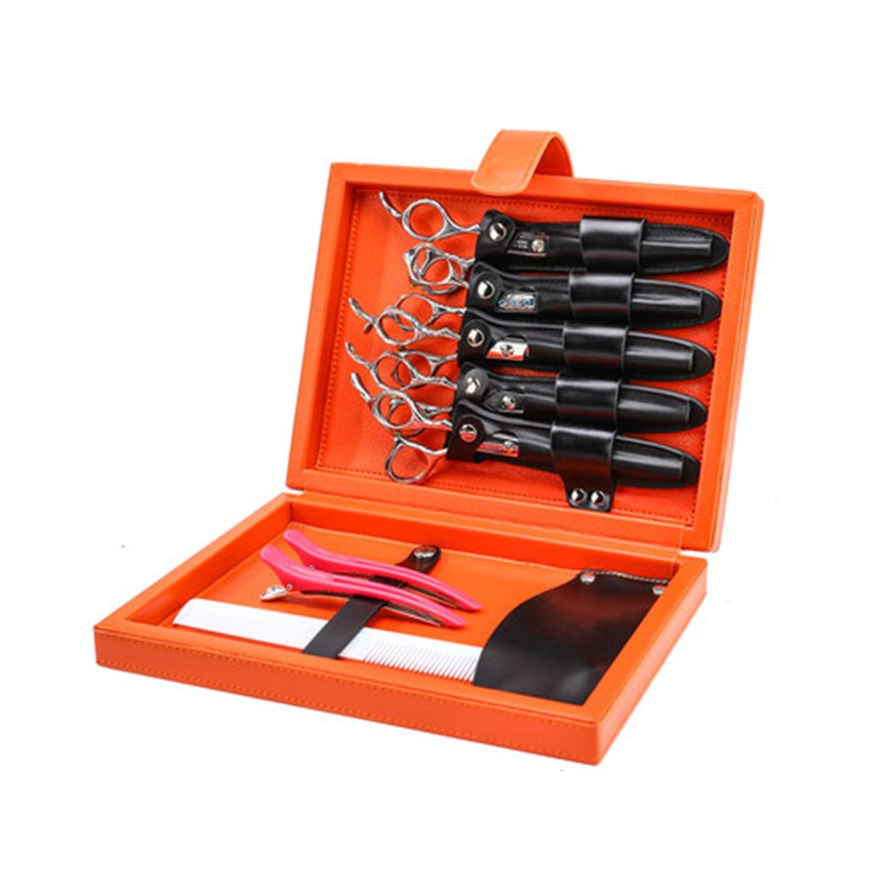 Professional Barber Scissor Case - Portable Hairdressing Toolbox for Salon Styling & Hair Cutting Storage - Perfect for Traveling Stylists & Home Hairdressers