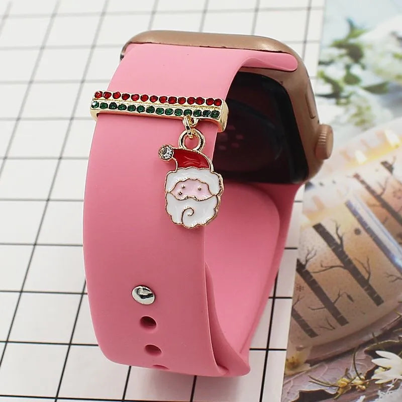 Festive Christmas Watch Band for Apple Watch & Samsung Galaxy - Holiday Party & Gift Giving Accessories