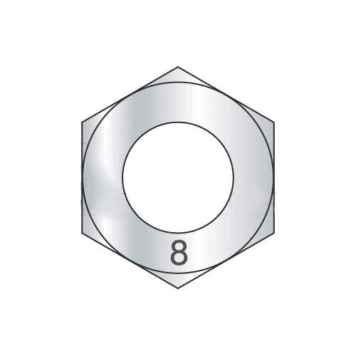 M20-2.00 Hex Nuts - Class 8 Steel Metric Nuts - Zinc Plated DIN 934 (150 Pack) - Ideal for Automotive, Machinery & Industrial Fastening Applications