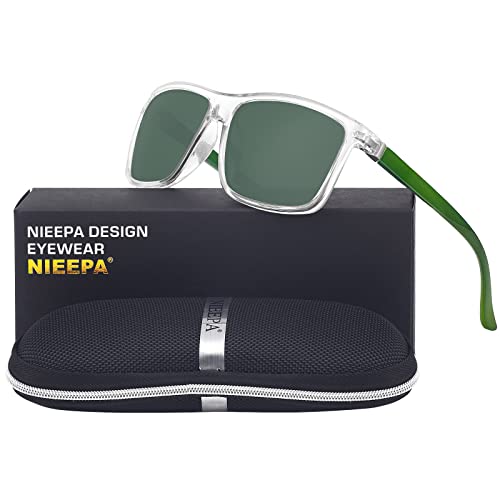A60 Transparent Frame/Darkgreen Lens