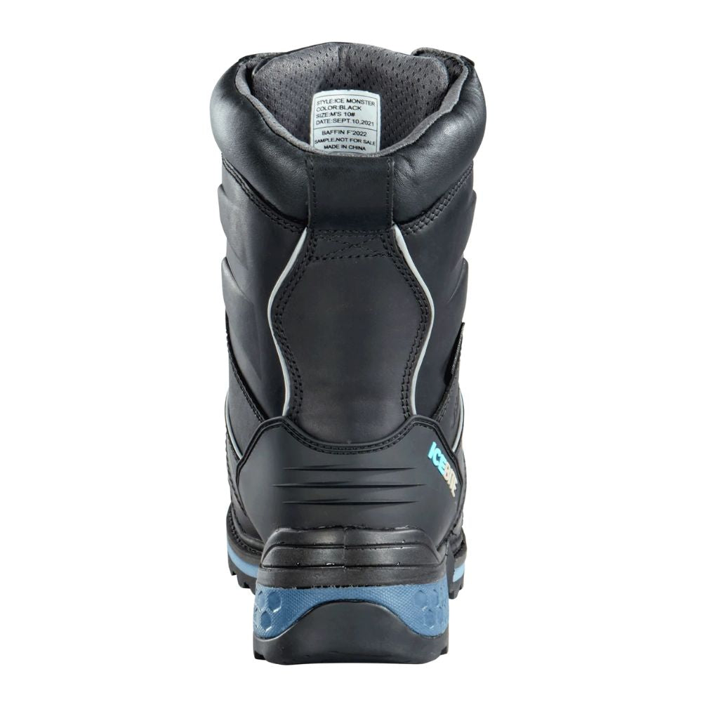 Baffin Ice Monster Men's Composite Toe Winter Work Boots MNST MP06 - Waterproof, Insulated Safety Boots for Construction, Snow Removal & Extreme Cold Weather