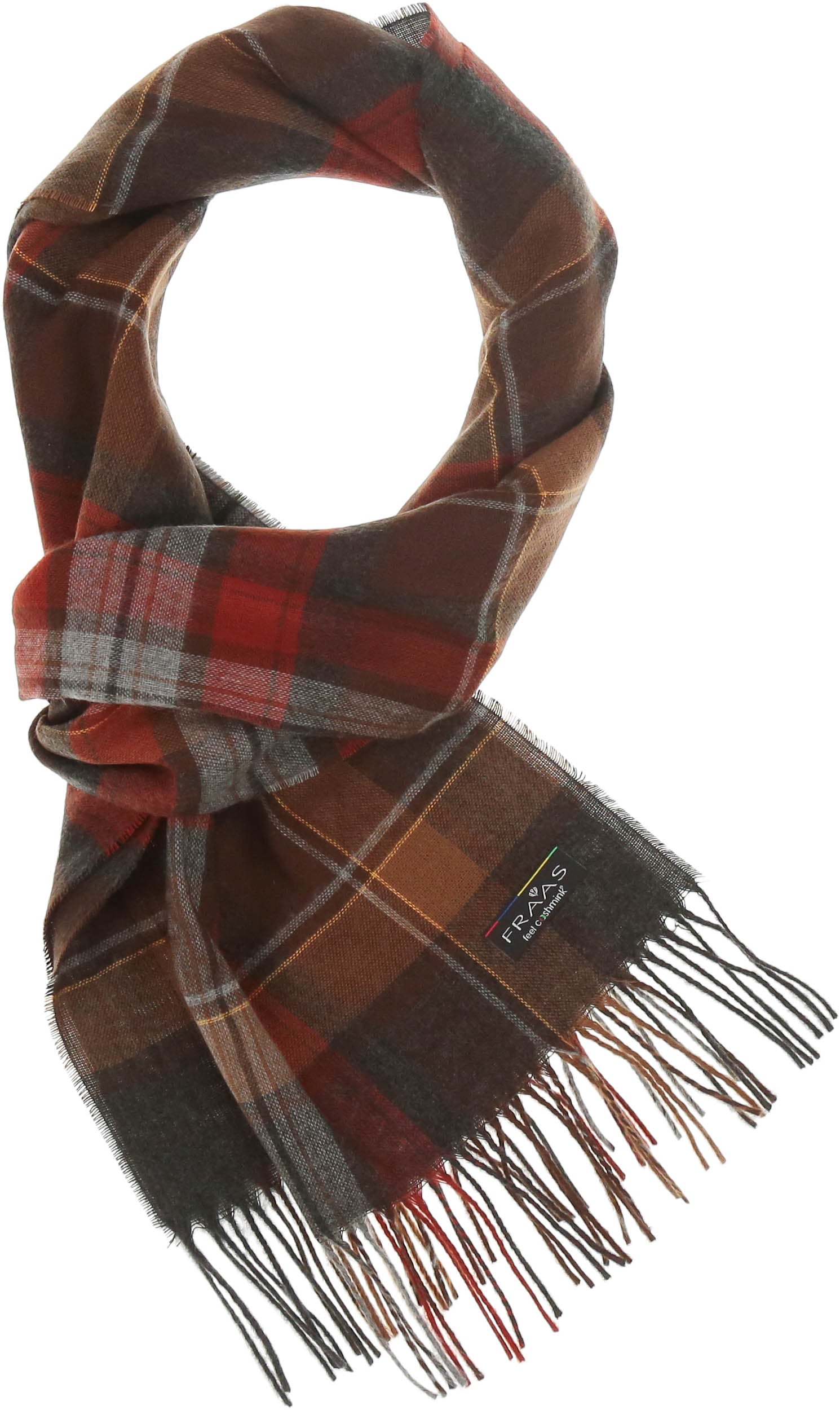 Cashmink® Wide Check Scarf - Soft & Warm Winter Fashion Accessory for Women & Men - Perfect for Cold Weather, Outdoors & Holiday Gifts