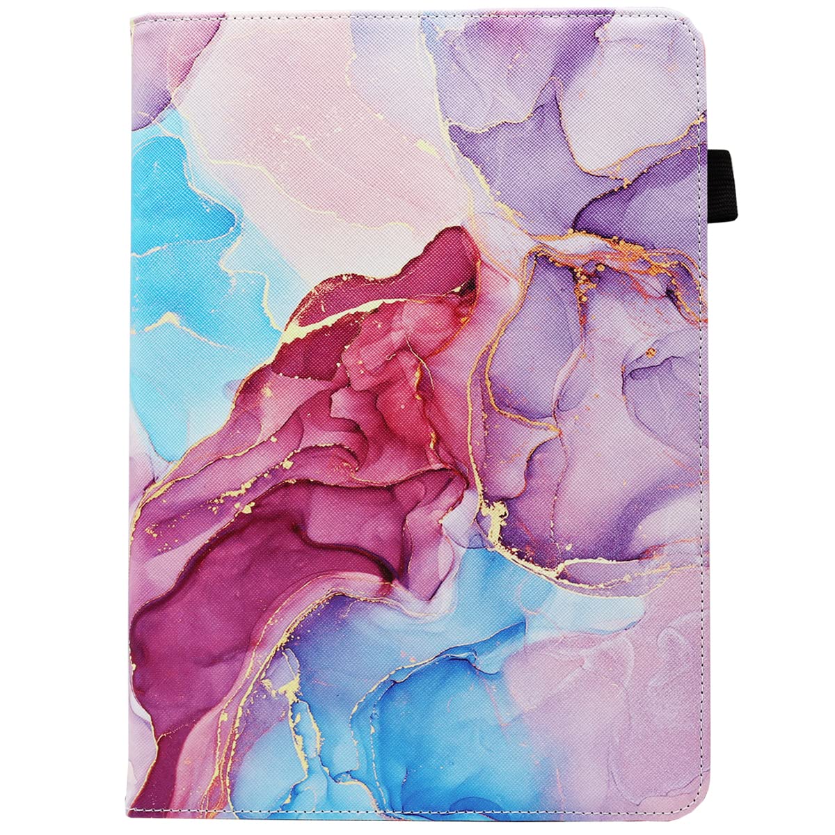 Universal 10-10.1 Inch Tablet Case - Dluggs PU Leather 360° Rotating Stand Cover for 9.5-10.5
