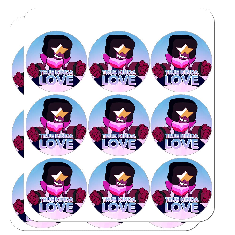 Steven Universe Garnet True Kind of Love Planner Stickers - Scrapbooking, Journaling, DIY Crafts, Bullet Journal Supplies for Fans & Collectors