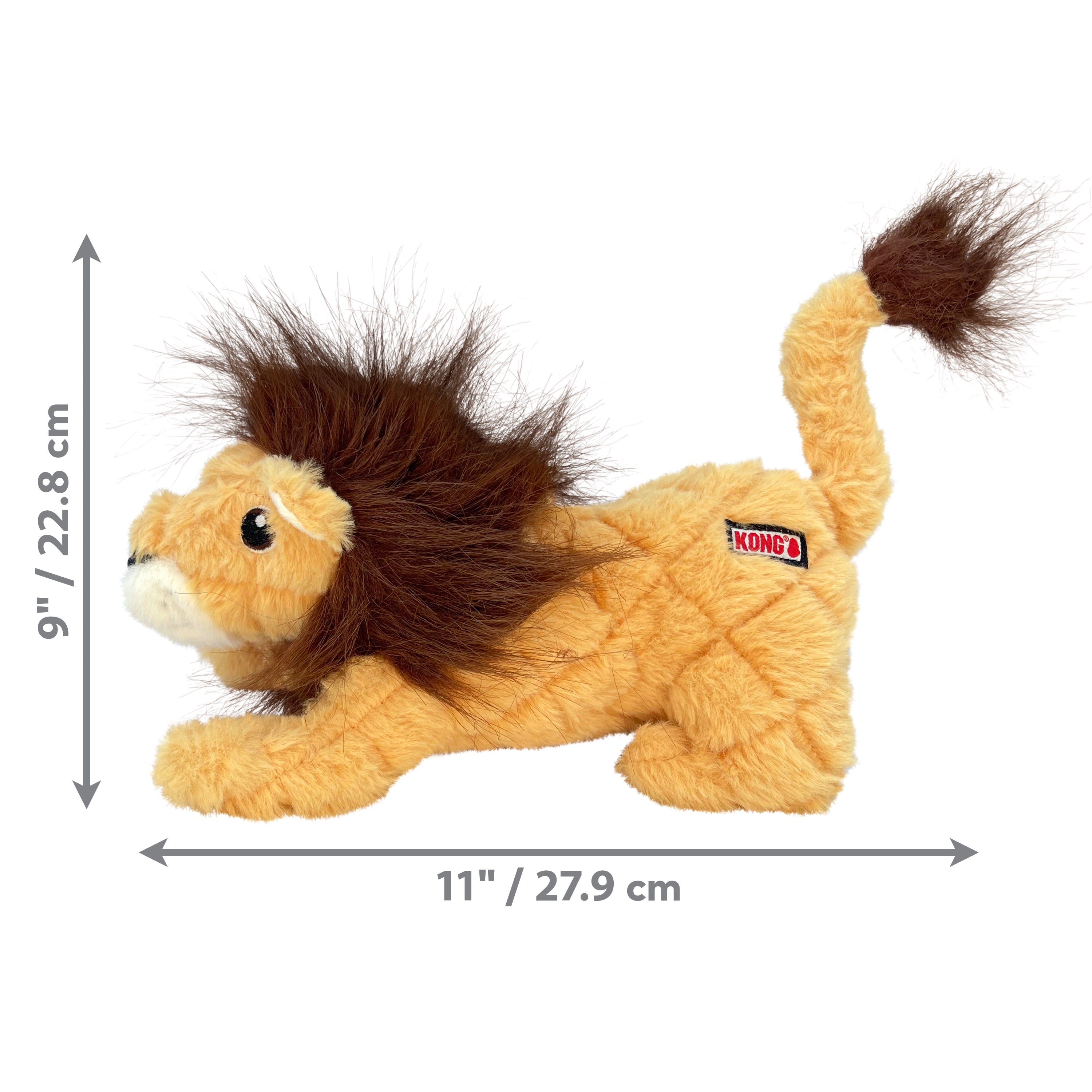 Scampers Leon de Kong Plush Lion Toy - Soft & Cuddly Stuffed Animal for Kids, Perfect for Playtime, Gifts & Nursery Decor