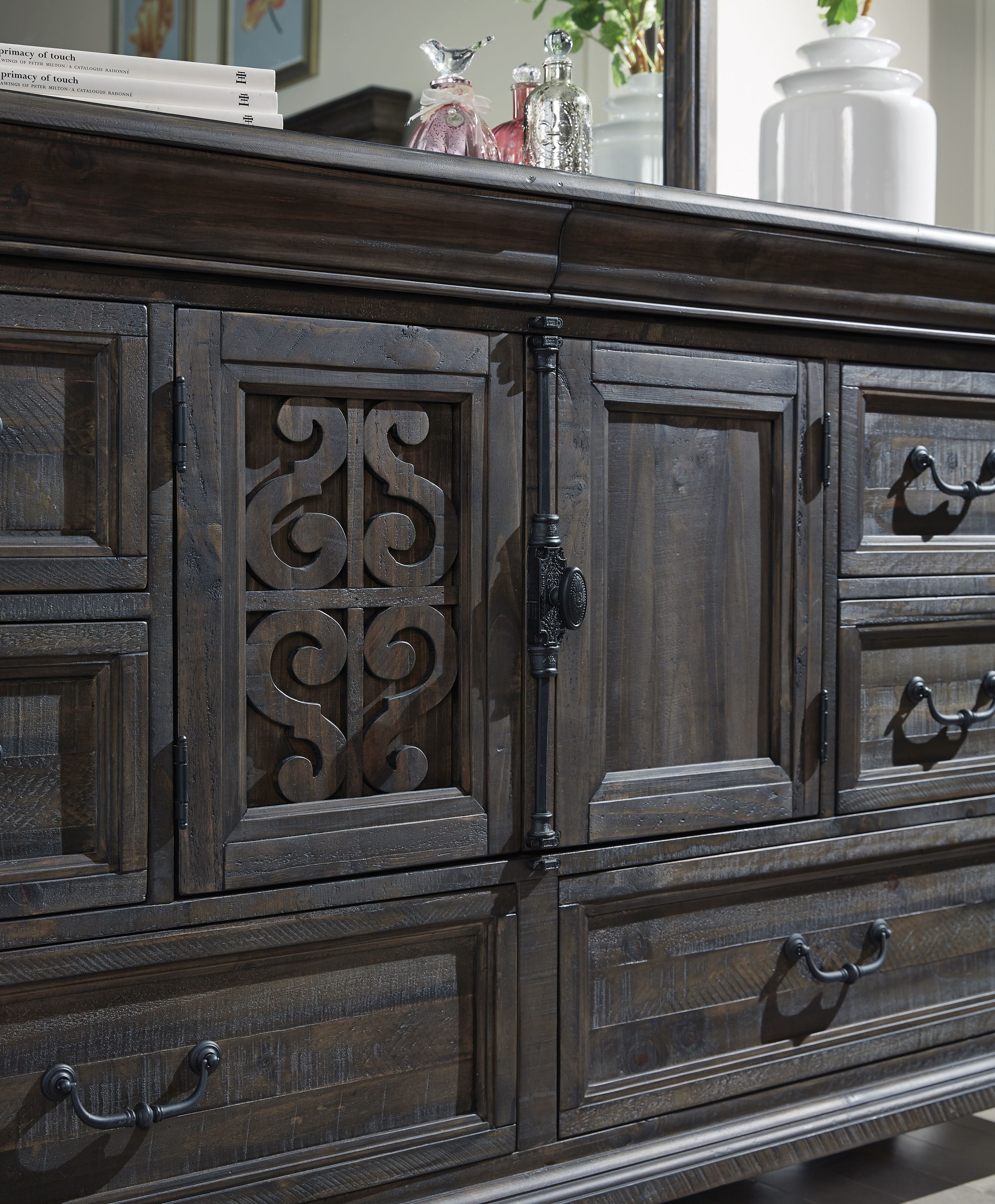 Bellamy 6-Drawer Dresser for Bedroom - Modern Wooden Chest of Drawers for Clothes Storage | Perfect for Home, Office, and Dorm Organization