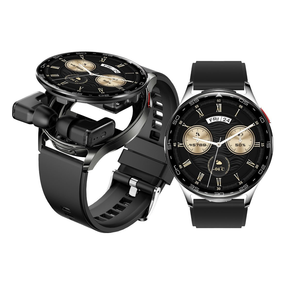 DECWIN T97 Smart Watch with Bluetooth Headset - Fitness Tracker, Heart Rate Monitor, Sleep Tracking for Running, Workout & Daily Use