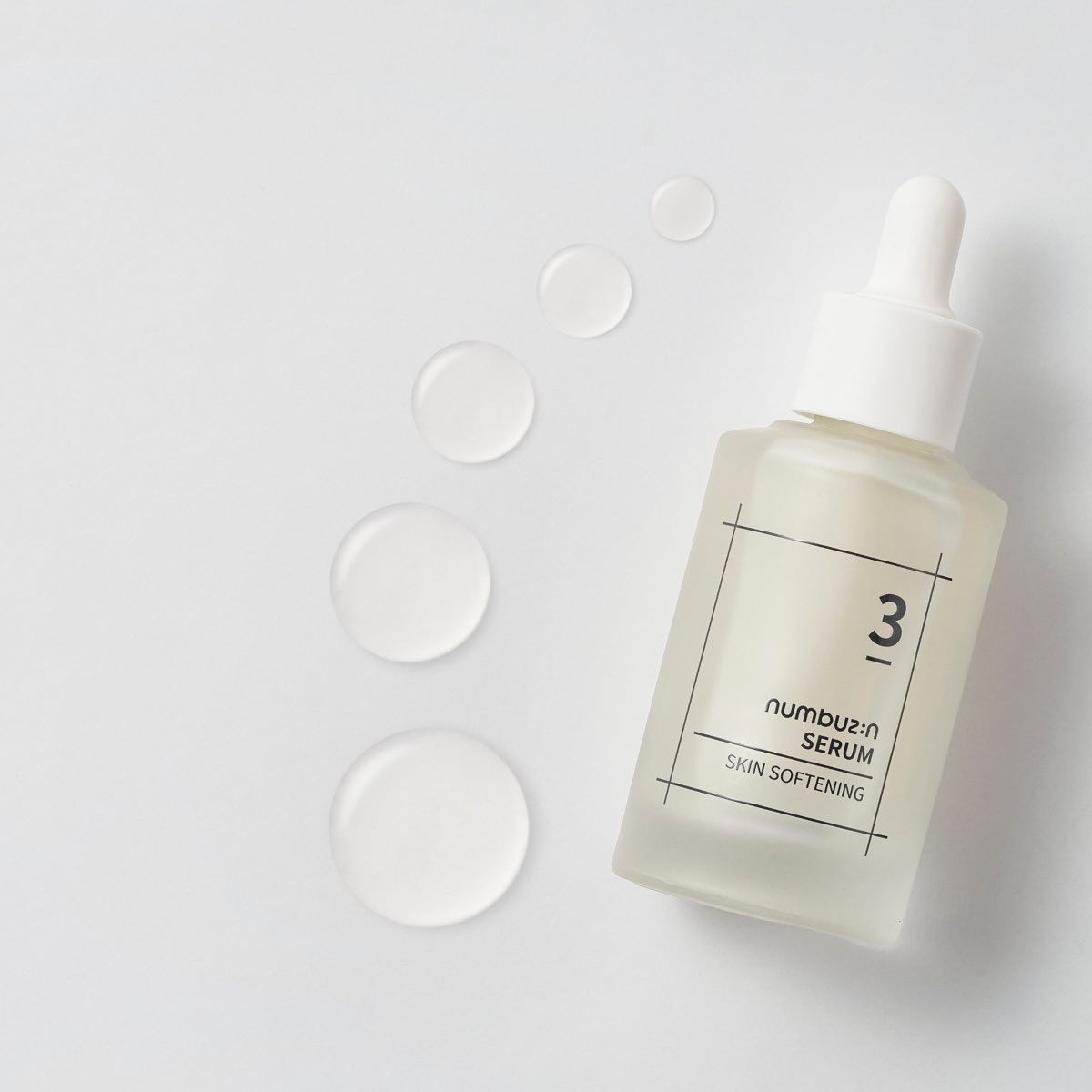 Numbuzin No.3 Skin Softening Serum 50ml - Korean Hydrating Facial Essence for Dry Skin | Perfect for Night Routine & Daily Moisturizing Care