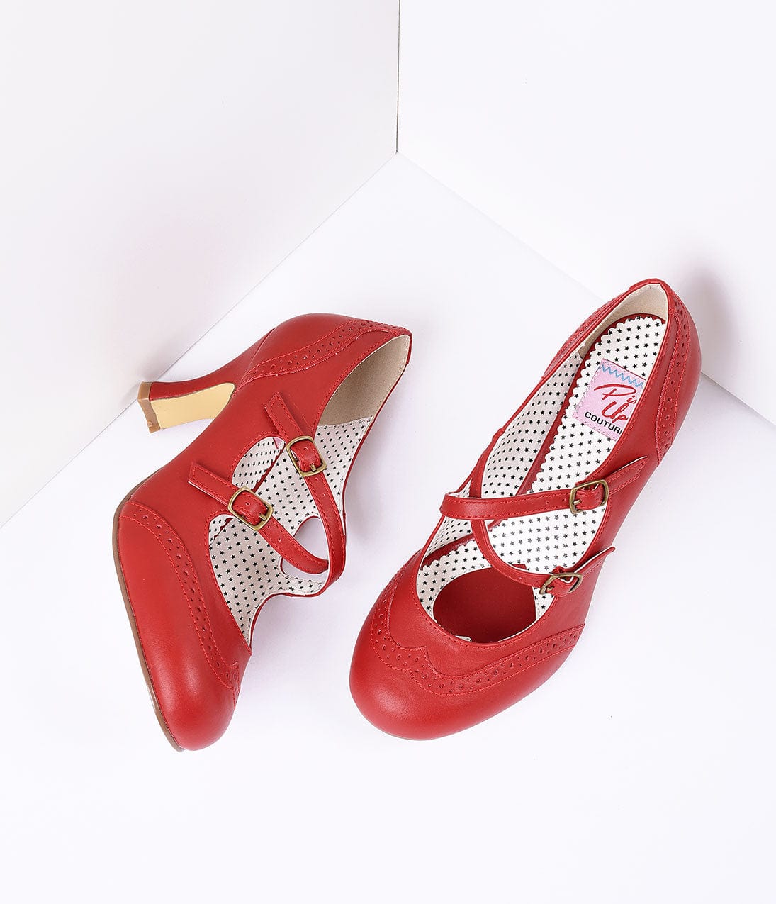 Stylish Red Faux Leather Women's Heels - Pointed Toe High Heel Pumps for Party, Wedding & Office Wear - Comfortable Dress Shoes for Evening Events & Formal Occasions