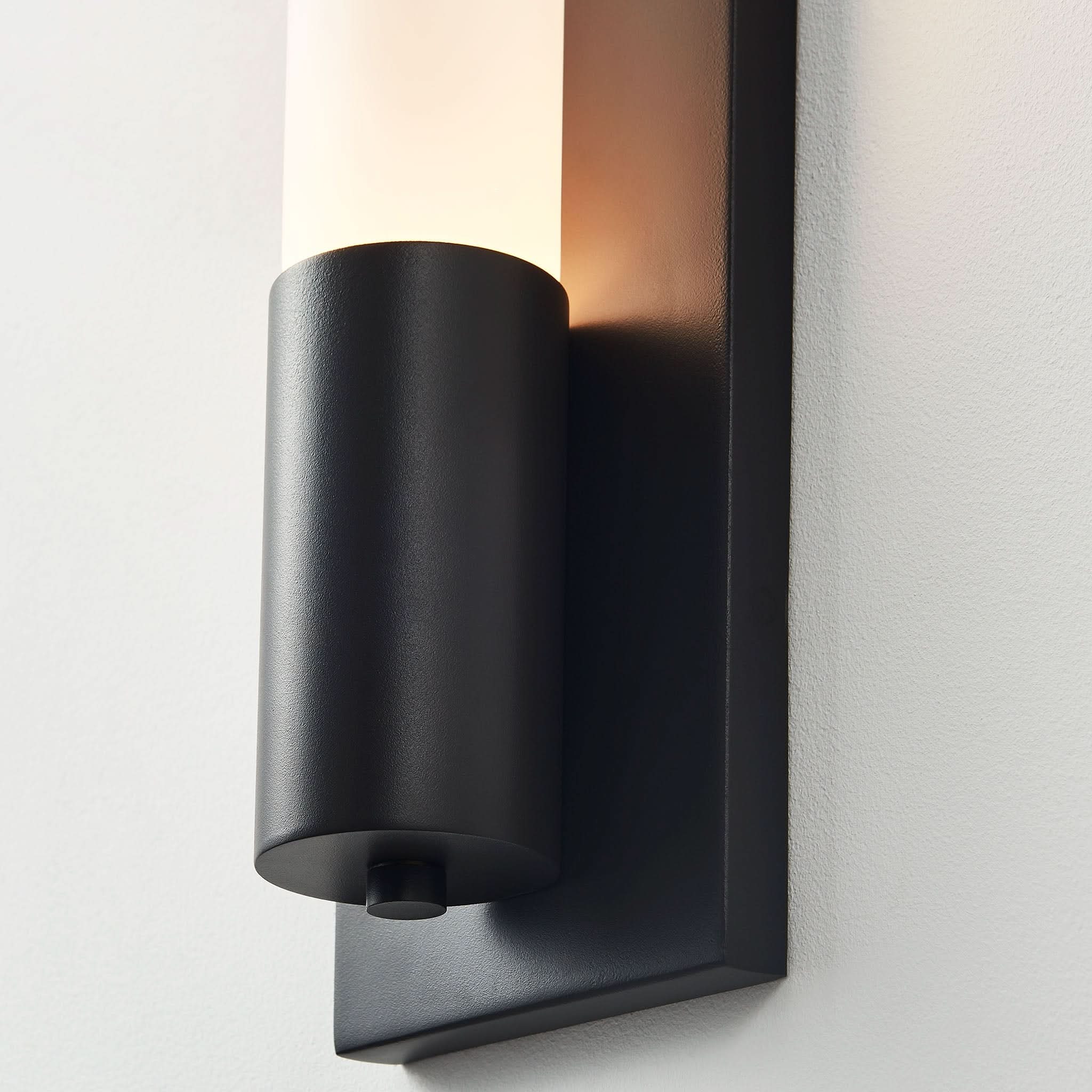 Breeze XL Aluminum Outdoor Wall Sconce Light - Weatherproof Exterior Lighting for Patio, Garden, Porch & Entryway