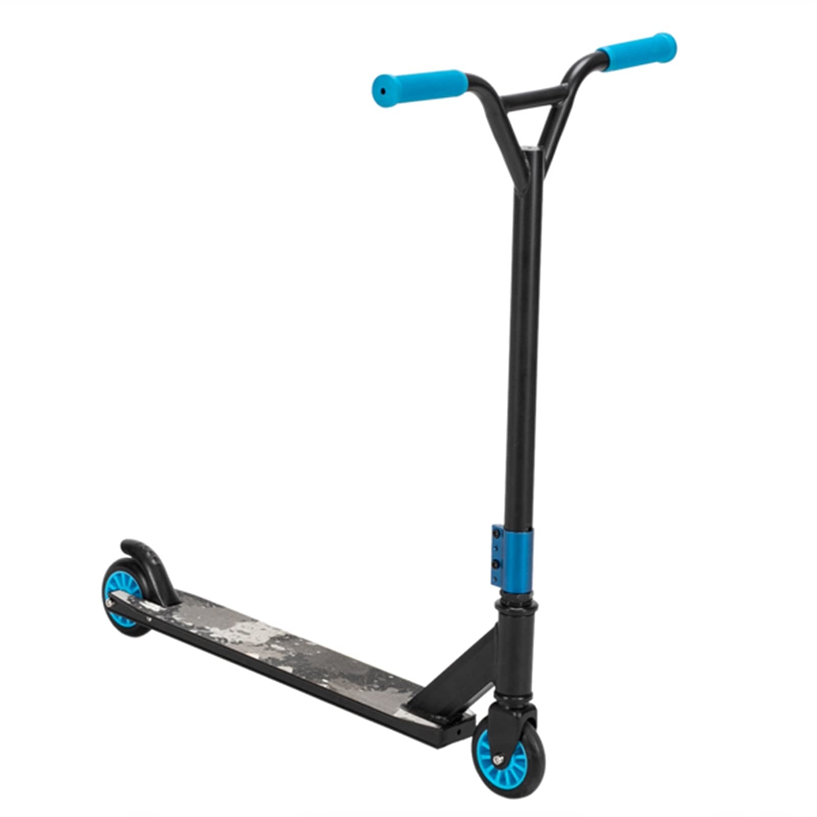Pro Freestyle Trick Scooter for Teens & Adults - High Performance Kick Scooter for Kids, Teens & Adults (Blue) - Perfect for Street Stunts, Skate Parks & Commuting
