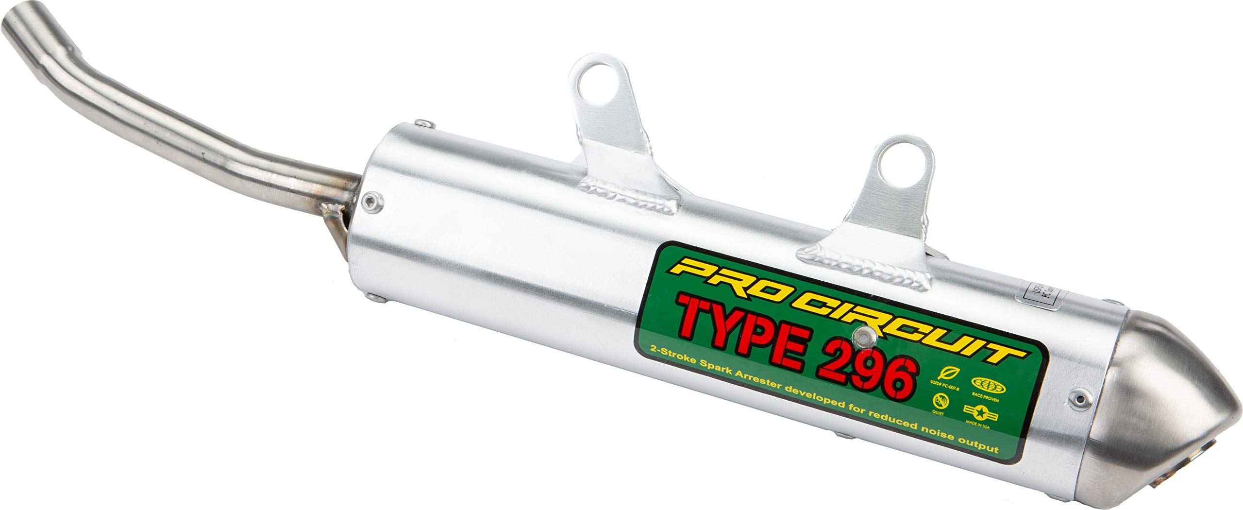 Pro Circuit Type 296 Spark Arrestor - Compatible with 2019 KTM 125SX Dirt Bike - High Performance Exhaust Silencer for Off-Road Racing & Trail Riding