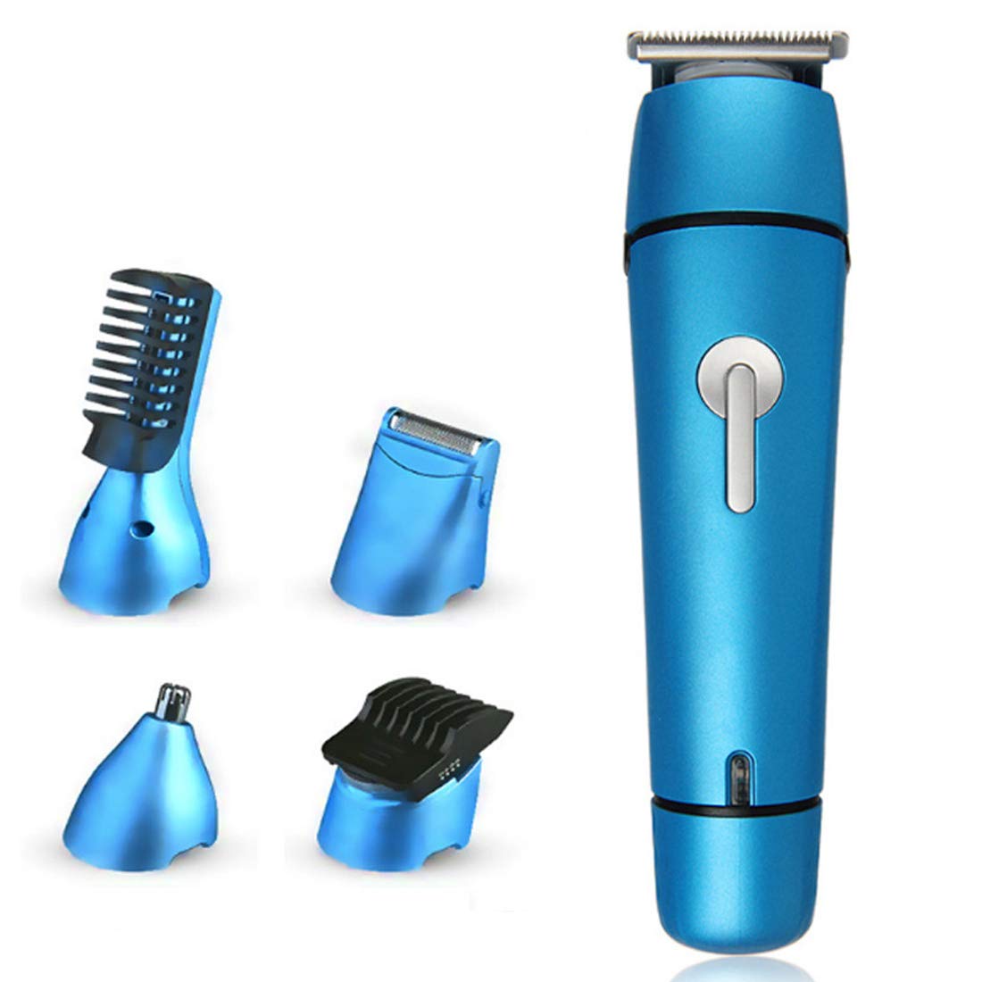 BOYUHII U-117 Professional 5-in-1 Hair Clipper Kit - Hair Trimmer, Nose Trimmer, Beard & Body Groomer with Adjustable Blades (EU Plug) - Perfect for Home Haircuts, Beard Styling & Personal Grooming