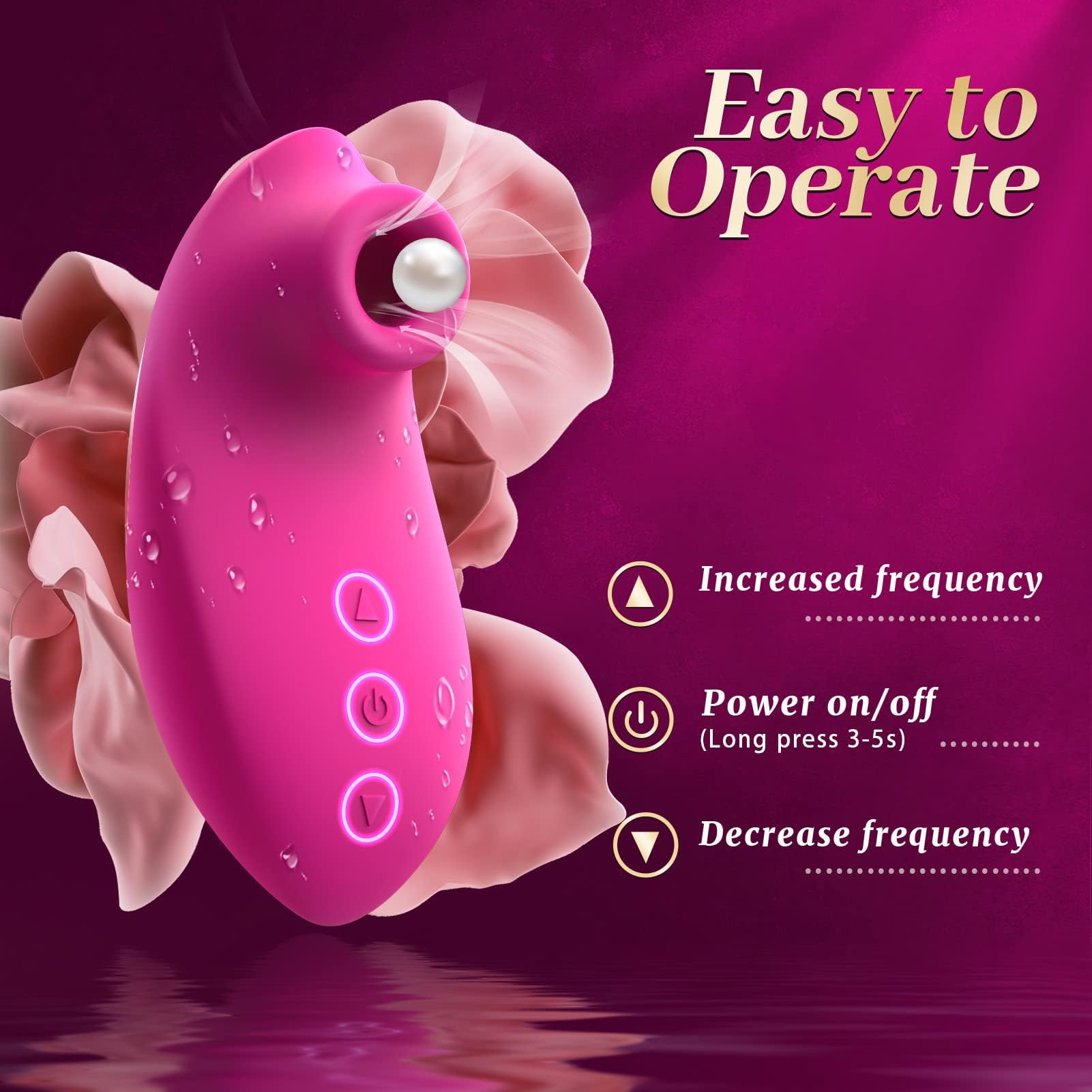 Premium 2-in1 G Spot & Clitoral Vibrator for Women - 10 Speed Rechargeable Adult Sex Toy with Licking Tongue Stimulator, Couples Massager for Enhanced Intimacy | Perfect for Solo Play & Romantic Nights