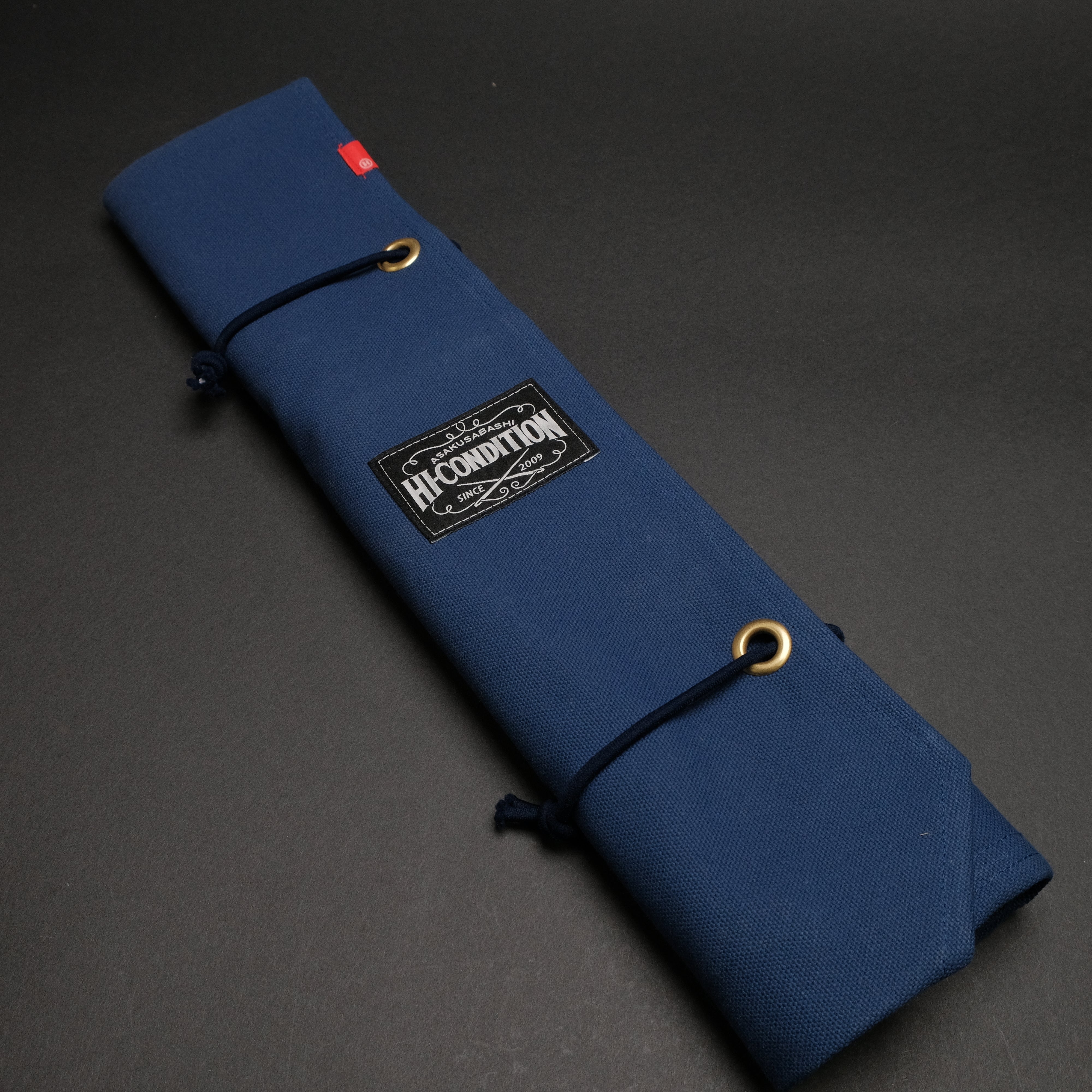 Premium Hanpu Canvas Knife Roll with 6 Pockets - Durable Chef Knife Organizer for Professional & Home Kitchens (Multiple Color Options) - Perfect for Culinary Students, Chefs & Cooking Enthusiasts