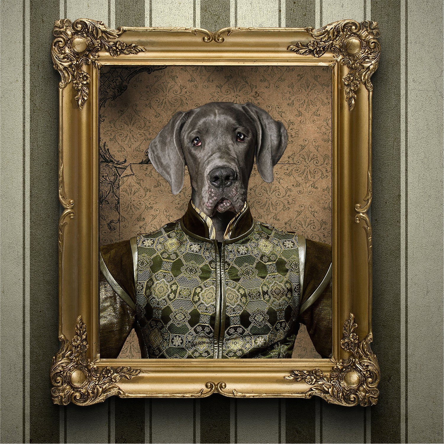 Saint Woof Woof Digital Download Print - Cute Dog Wall Art for Pet Lovers | Perfect for Home Decor, Gifts & Nursery