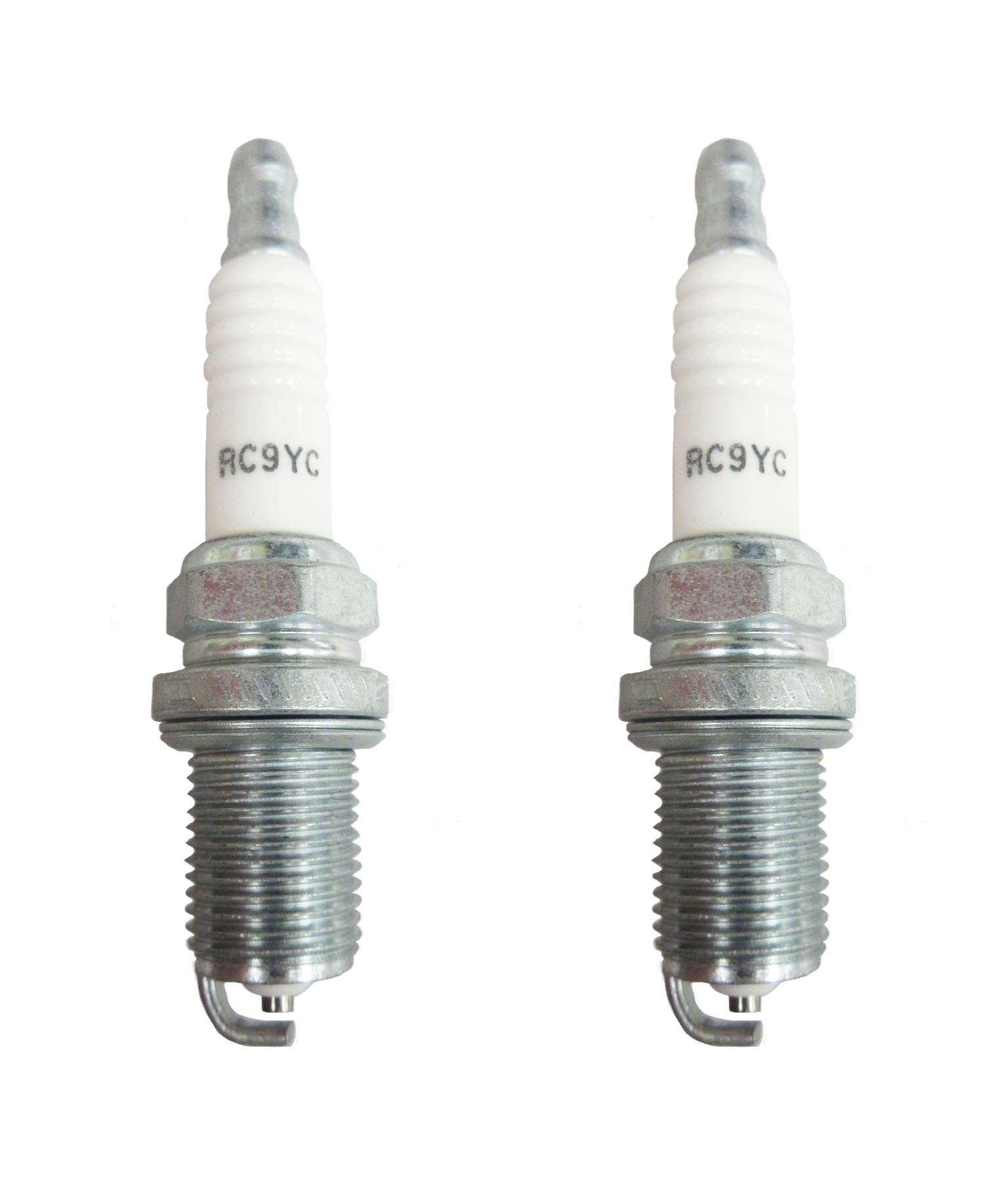 Champion 344 RC9YC Copper Plus Spark Plug - 2 Pack - High Performance Ignition for Cars, Trucks & Motorcycles - Ideal for Daily Commuting & Off-Road Adventures