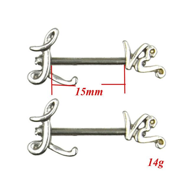Stainless Steel Nipple Rings - Body Piercing Jewelry for Women & Men - Hypoallergenic & Comfortable - Perfect for Everyday Wear & Special Occasions