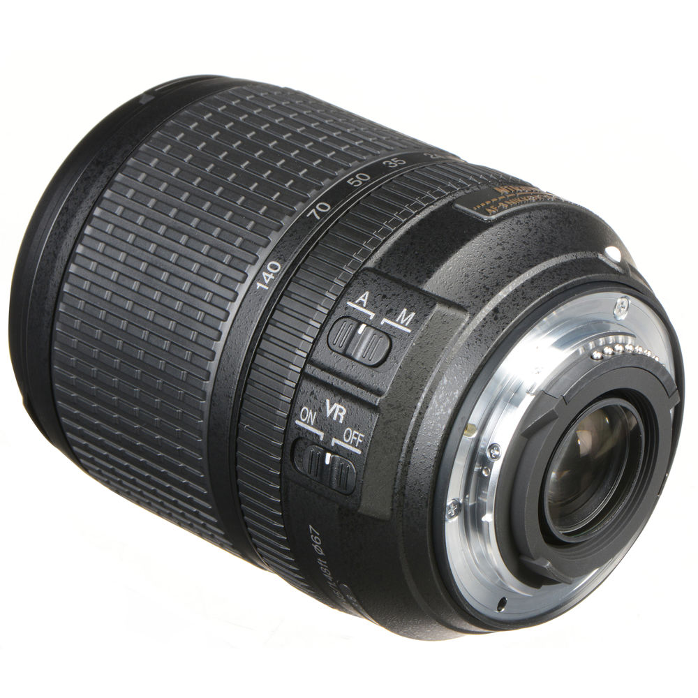 Nikon AF-S DX NIKKOR 18-140mm f/3.5-5.6G ED VR Lens for DSLR Cameras - Perfect for Travel, Wildlife & Portrait Photography
